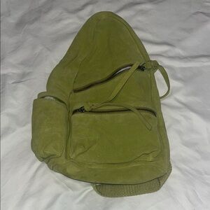 Free People Olive Backpack